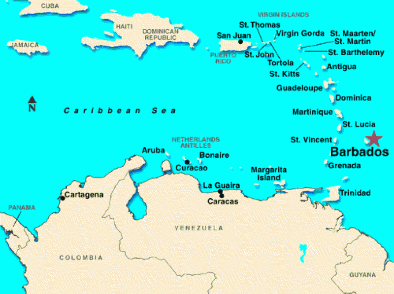 Portul Bridgetown, Barbados