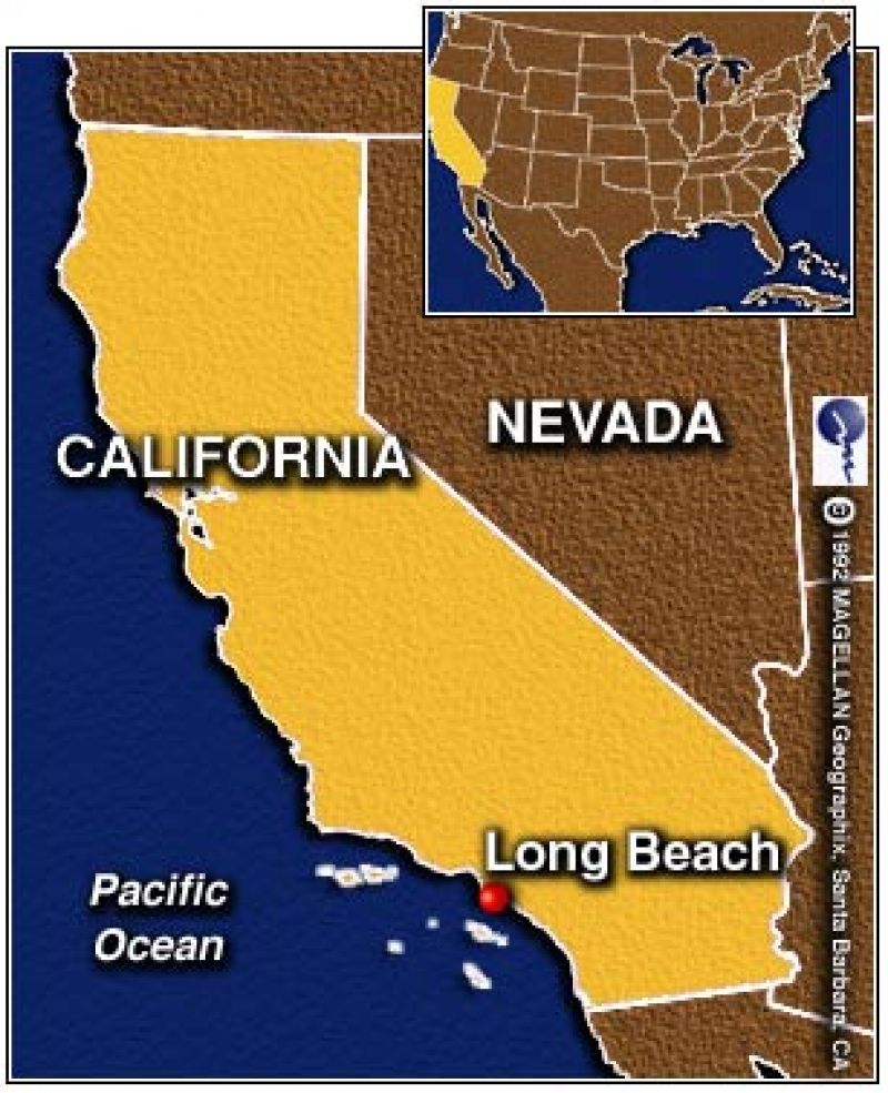 Portul Long Beach, CA