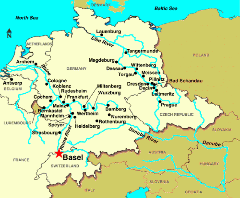 Portul Basel, Elvetia