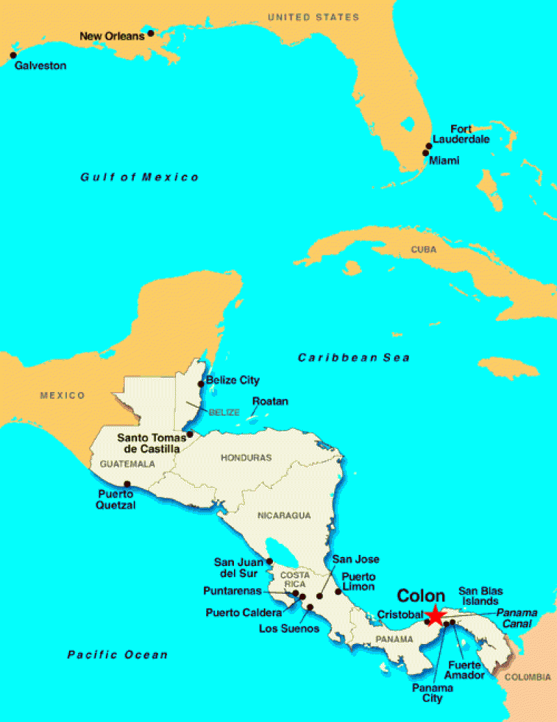 Portul Colon, Panama