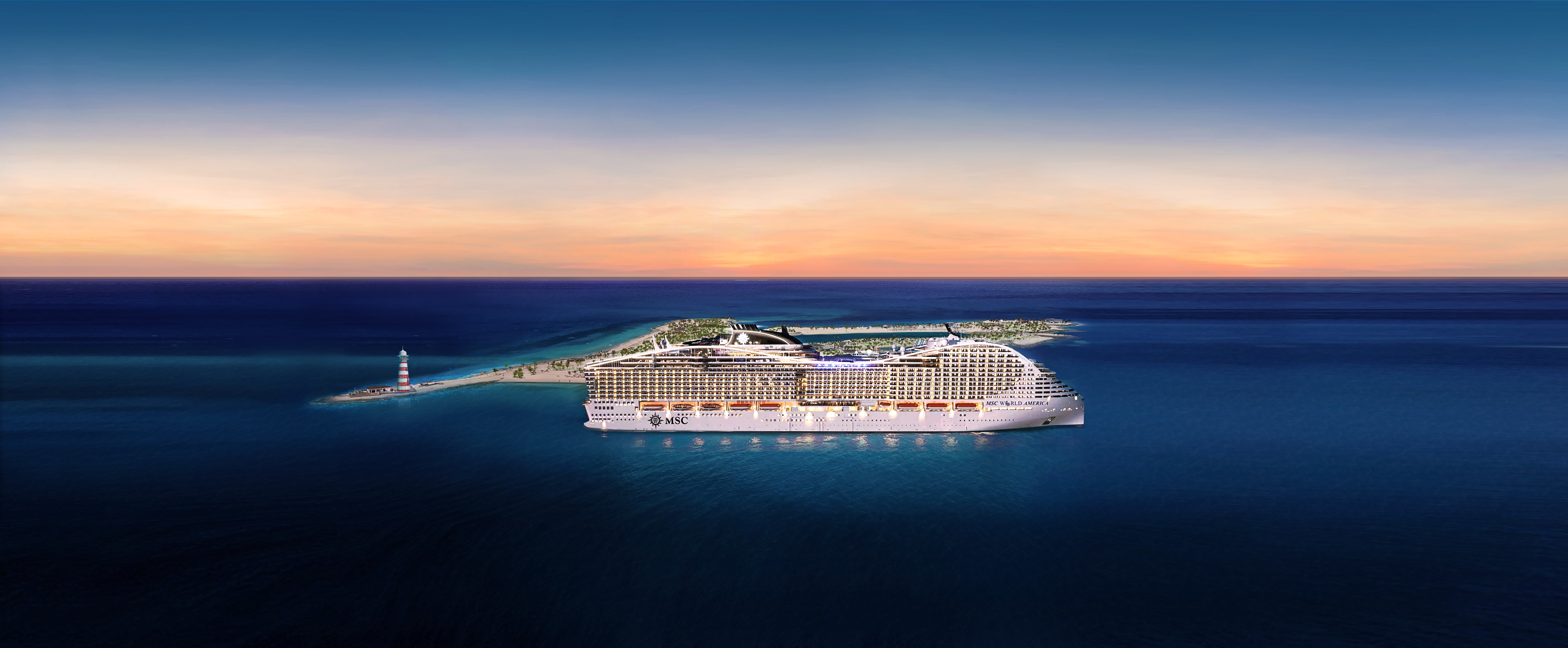 Croaziera 2027 - Caraibe si America Centrala (Miami, FL) - MSC Cruises - MSC World America - 14 nopti