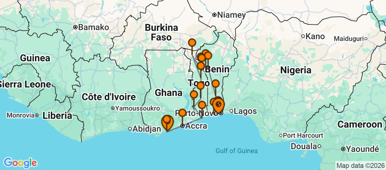 dal travel Benin – Togo  – Ghana