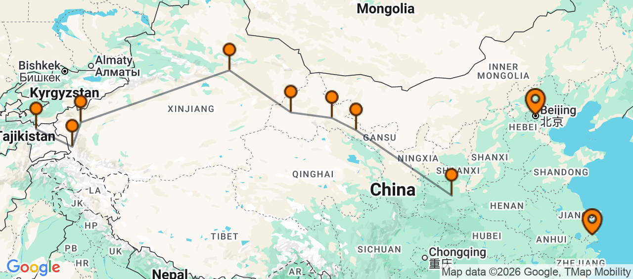 dal travel China – Pe Drumul Mătăsii