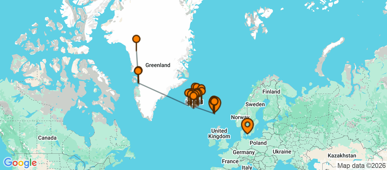 dal travel Groenlanda – Islanda – Insulele Feroe