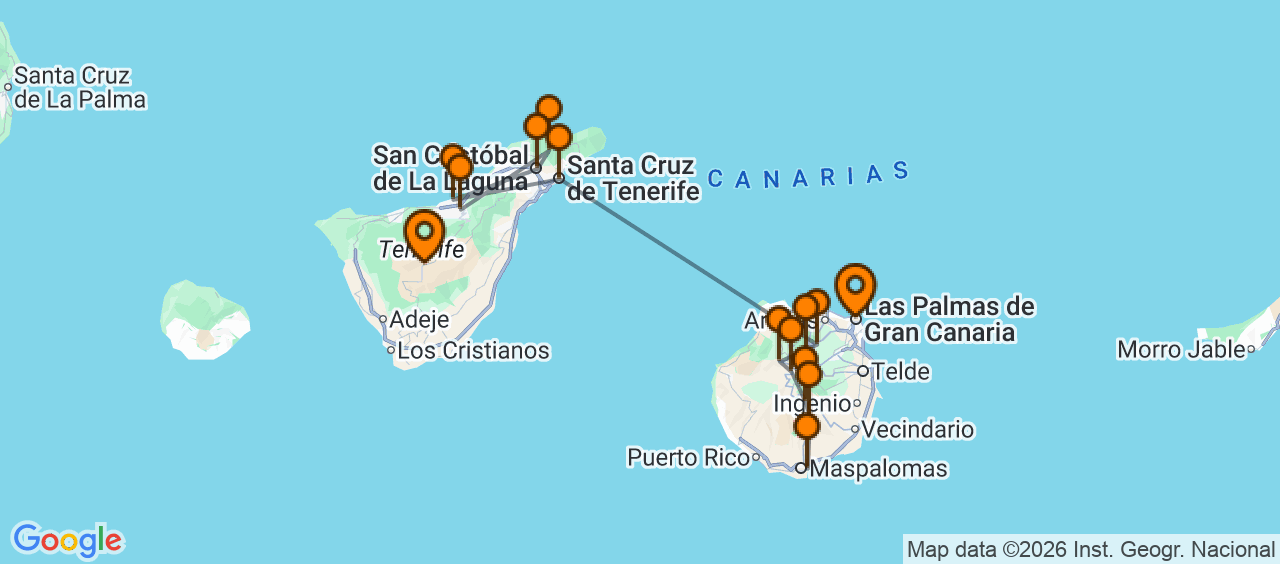 dal travel Gran Canaria și Tenerife - Minivacanță de 1 Decembrie