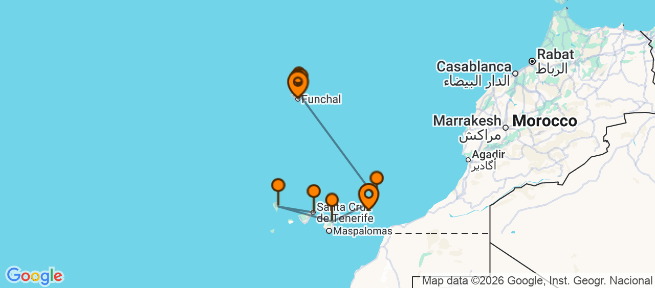 dal travel Carnaval în Madeira și Croazieră de grup în Insulele Canare