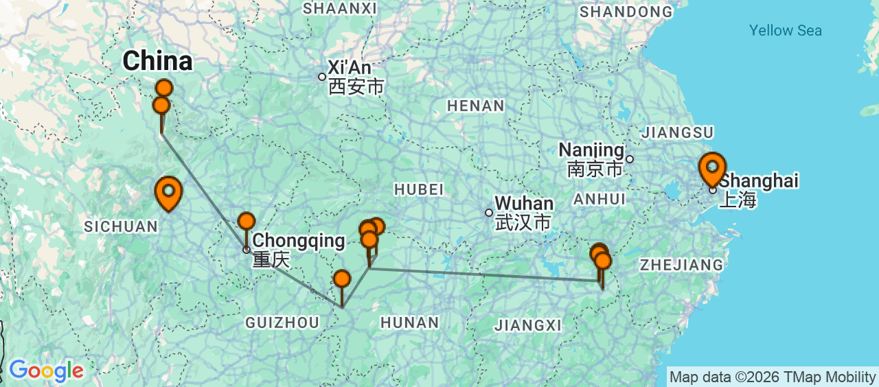 dal travel China Spectaculoasă