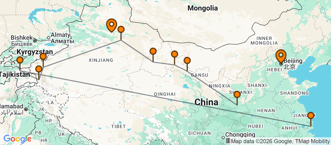 dal travel China – Pe Drumul Mătăsii