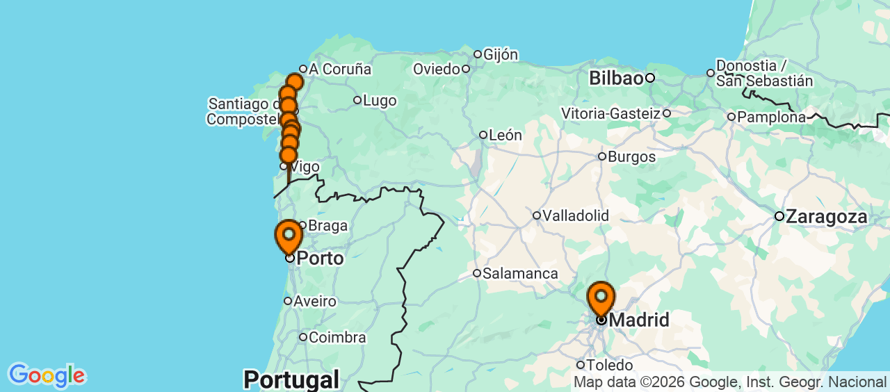 dal travel Portugalia – Spania:  Pe Legendarul Camino Portugues