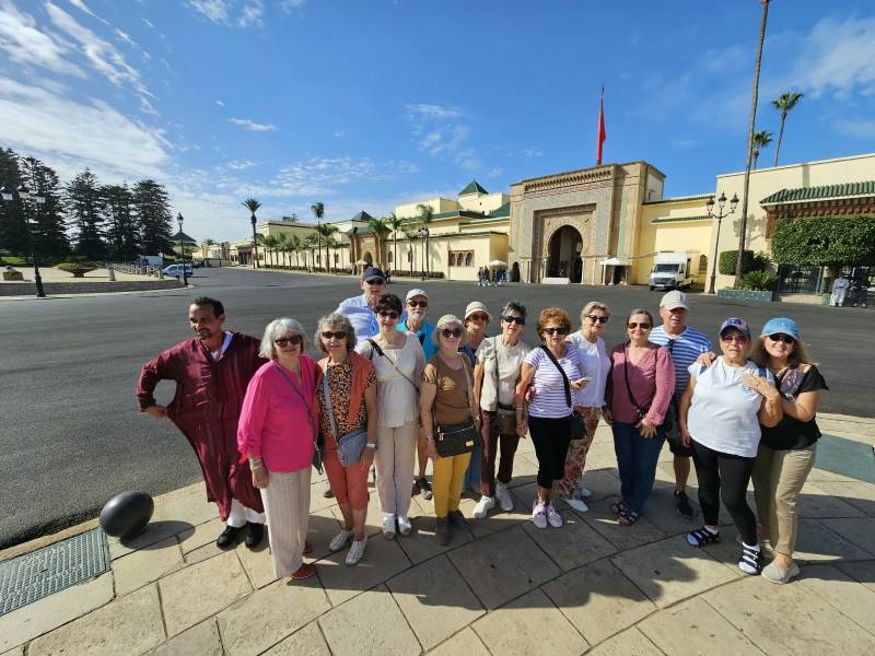 dal travel Maroc cu secretaul sau albastru